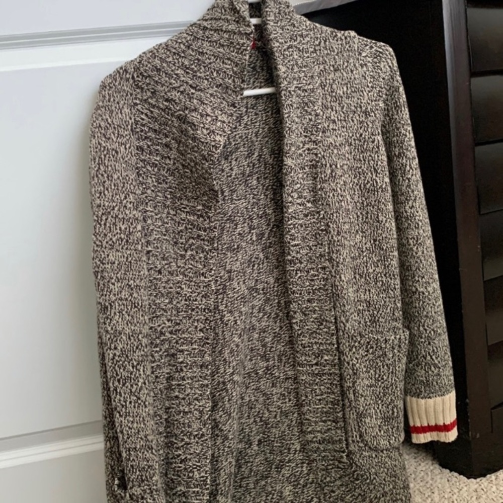 Roots long cardigan